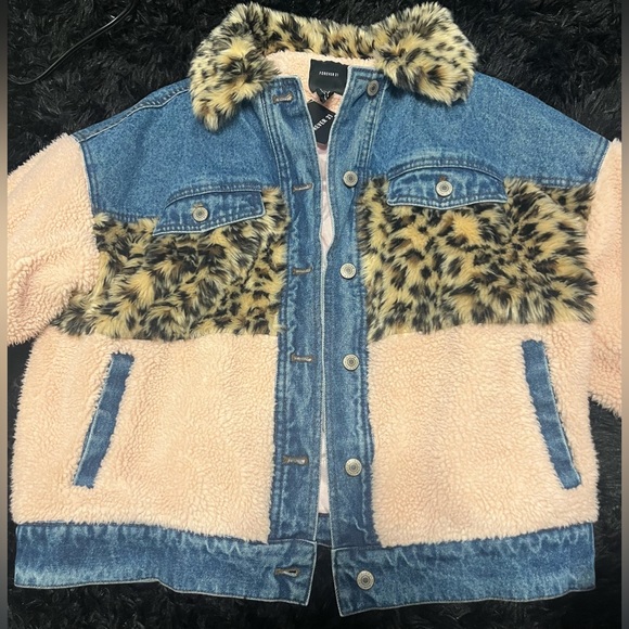 Faux Denim Jacket - Picture 4 of 6